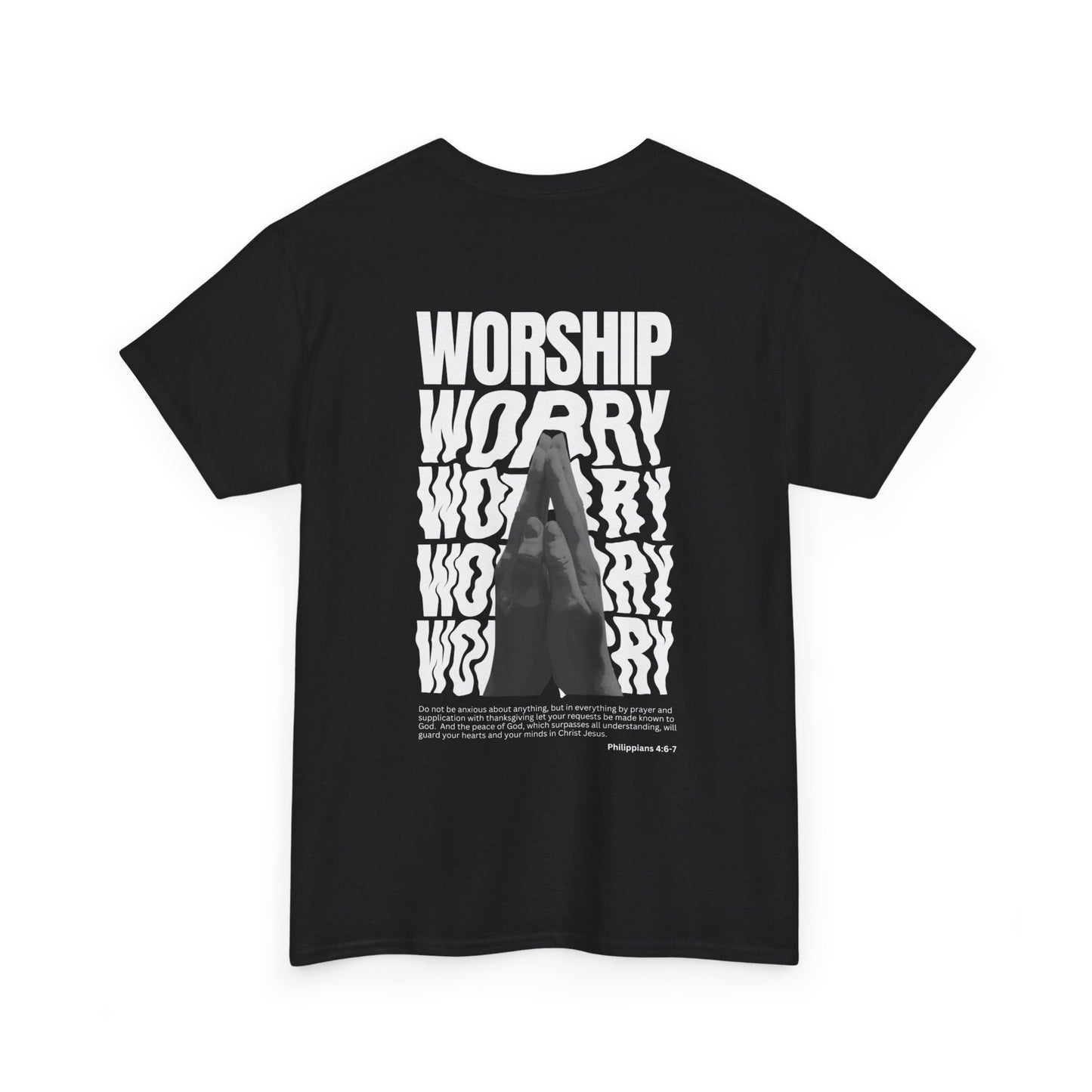 Worship Over Worry - Black