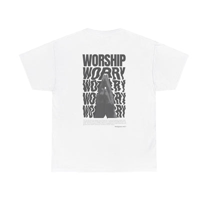 Worship Over Worry - White